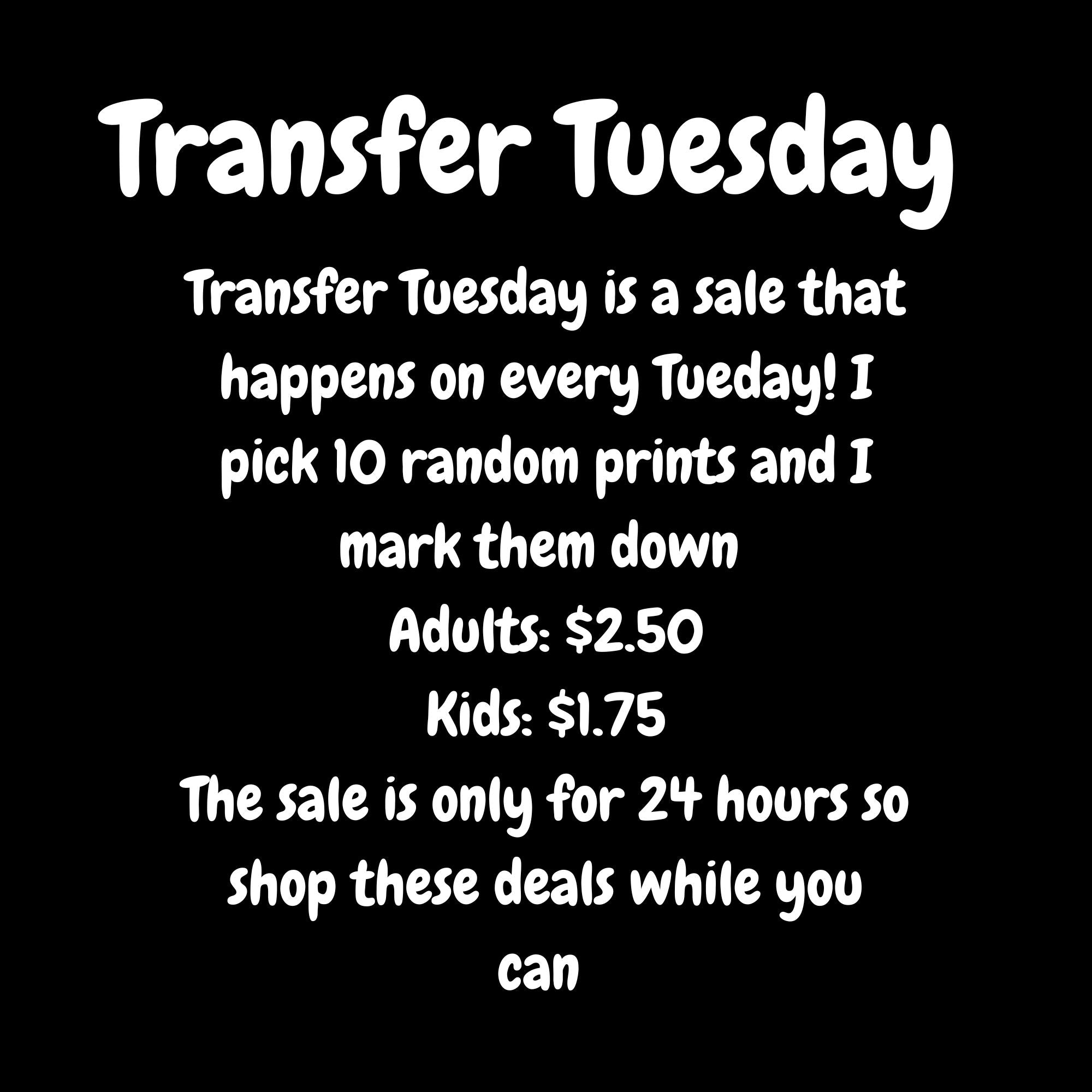 Transfer Tuesday
