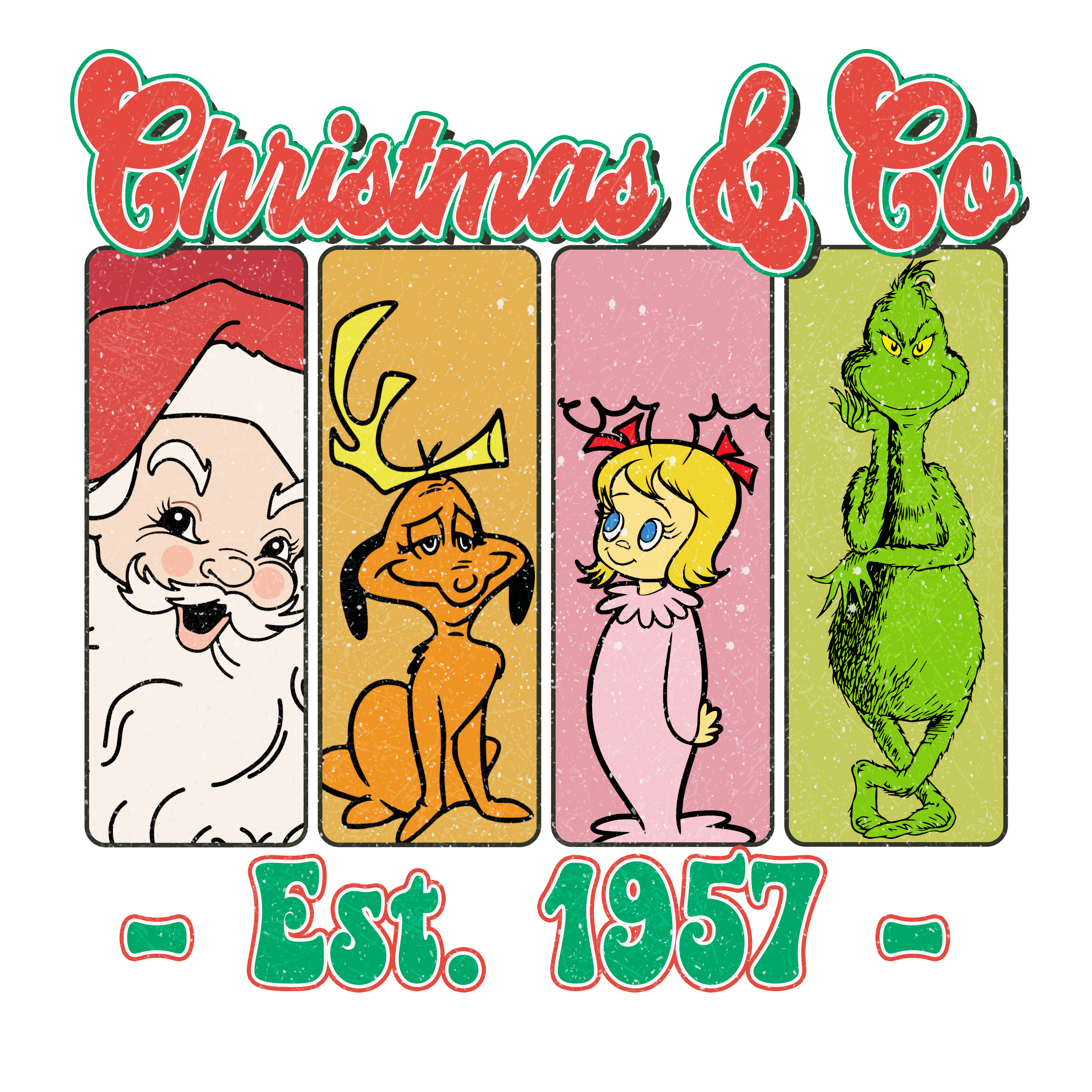 Grinch Dtf Transfer.