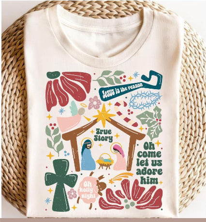 Nativity Scene Shirt.