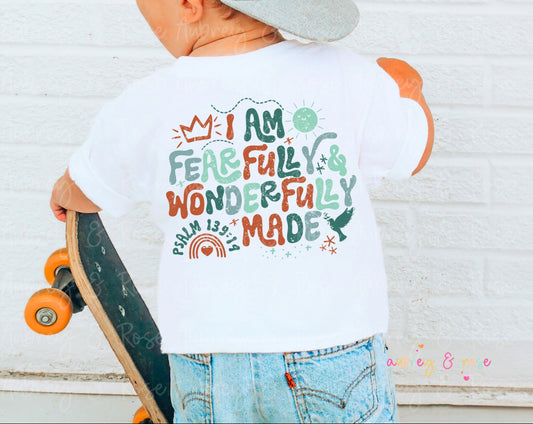 I Am Fearfully And Wonderfully Made Shirt.