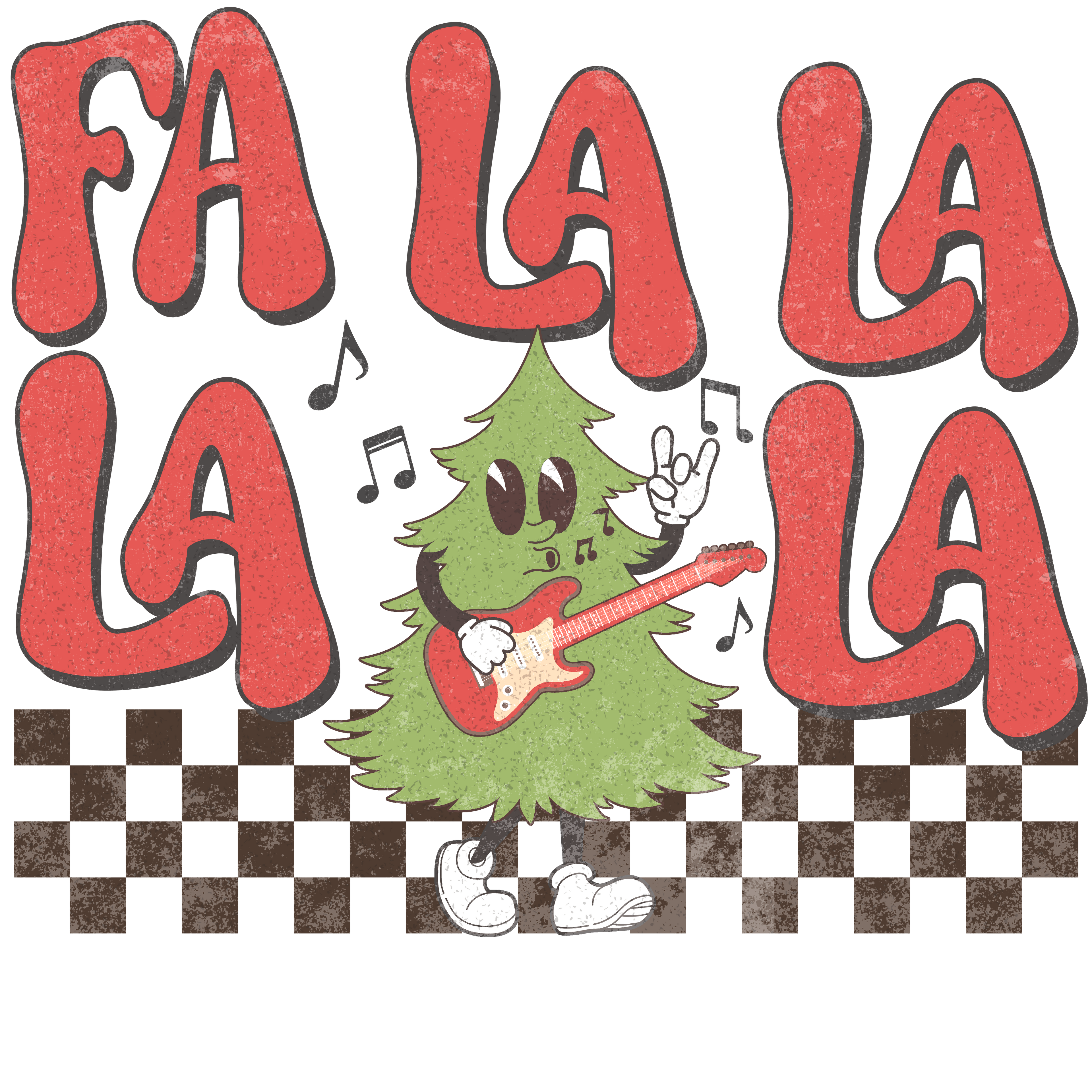 FA LA LA LA Dtf Transfer.