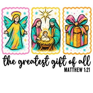 The Greatest Gift Dtf Transfer.